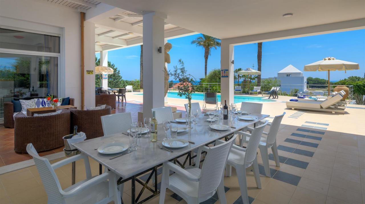 Grande Dame Villa Of Rhodes Asgourou Extérieur photo