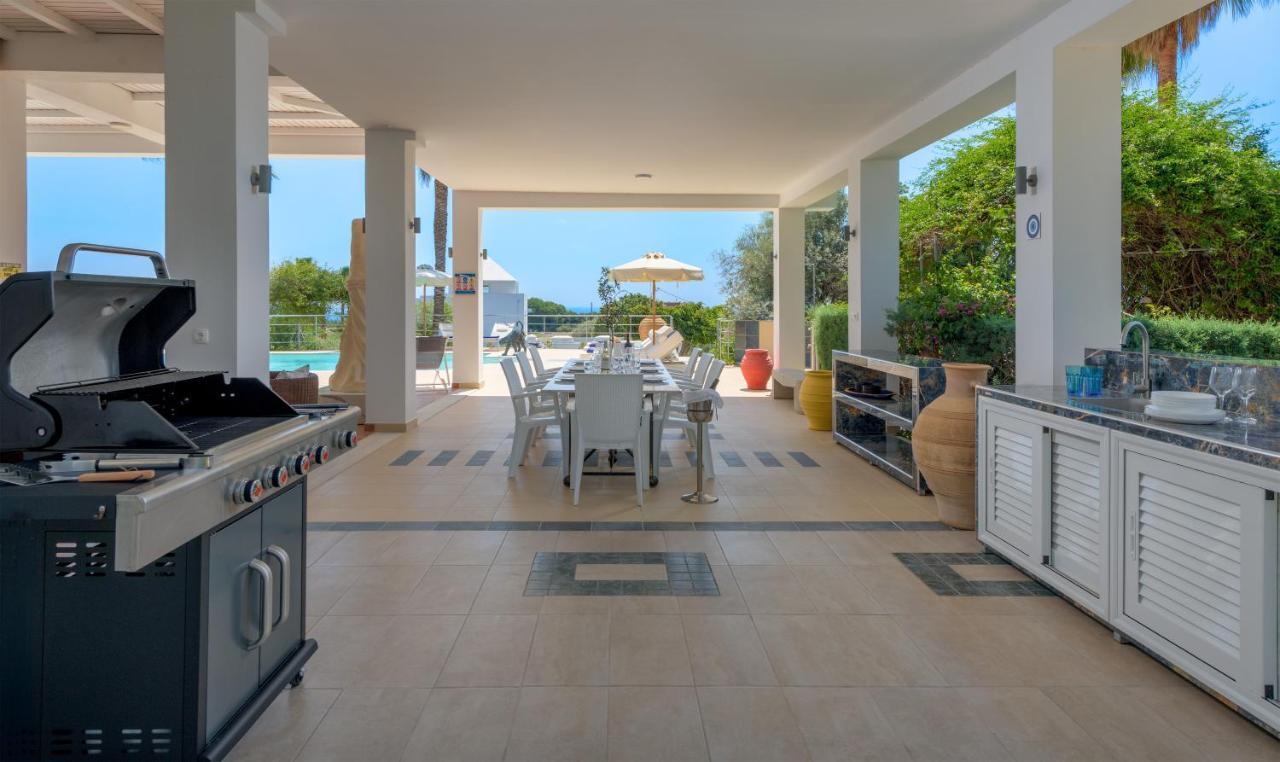 Grande Dame Villa Of Rhodes Asgourou Extérieur photo