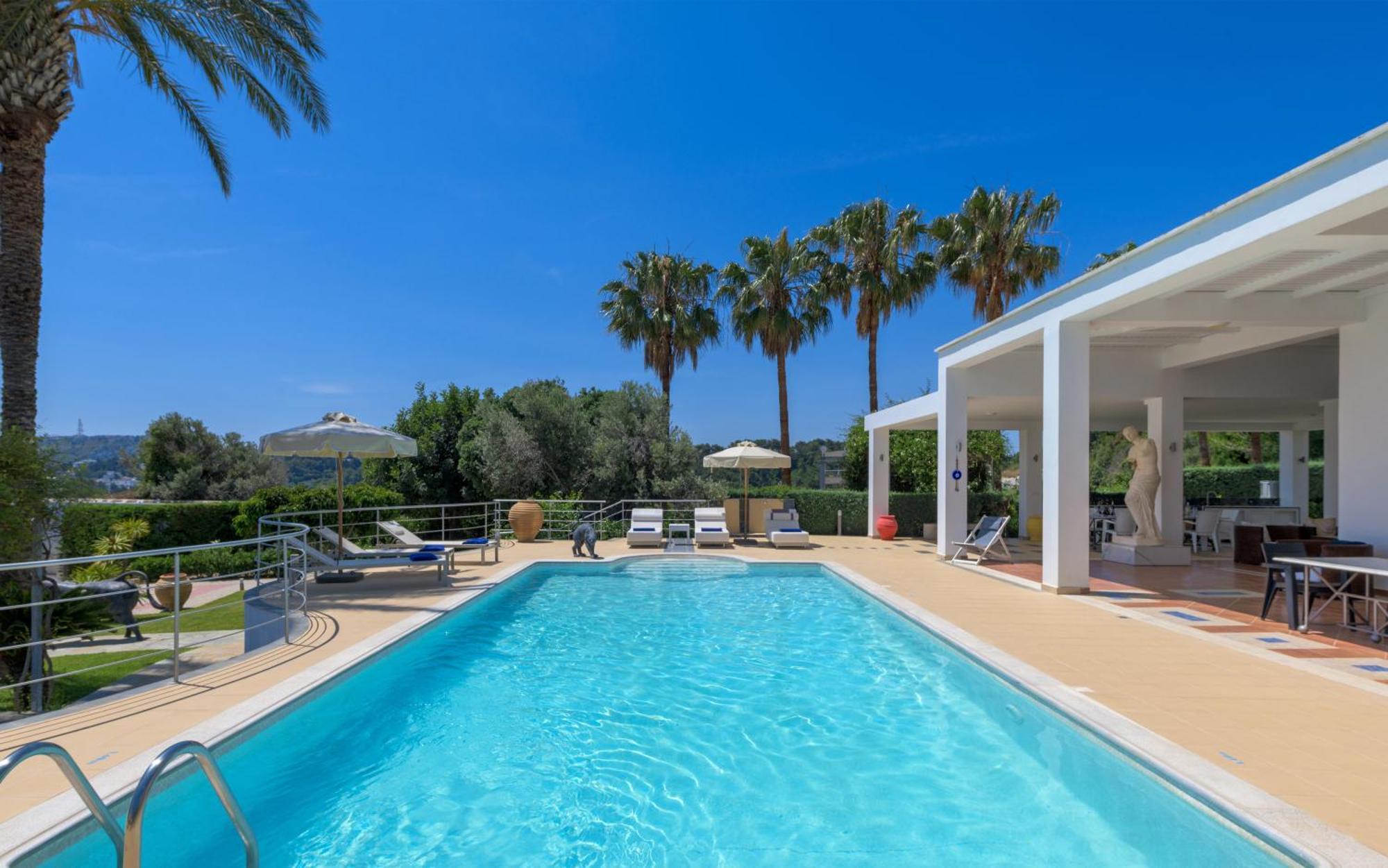 Grande Dame Villa Of Rhodes Asgourou Extérieur photo
