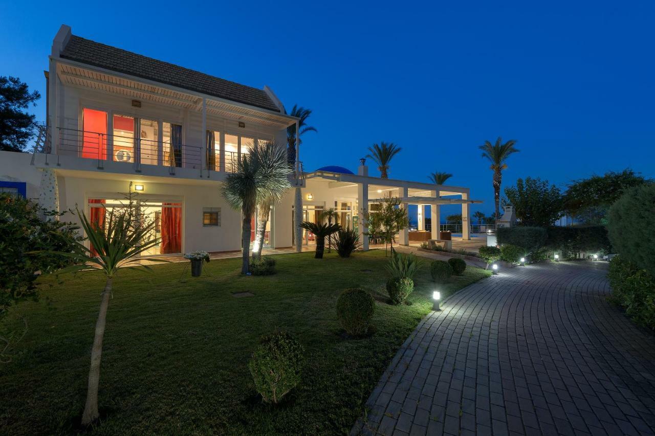 Grande Dame Villa Of Rhodes Asgourou Extérieur photo