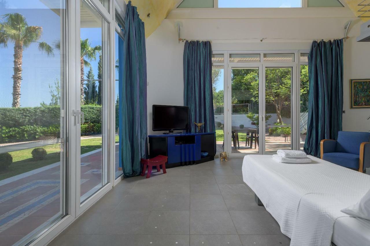 Grande Dame Villa Of Rhodes Asgourou Extérieur photo