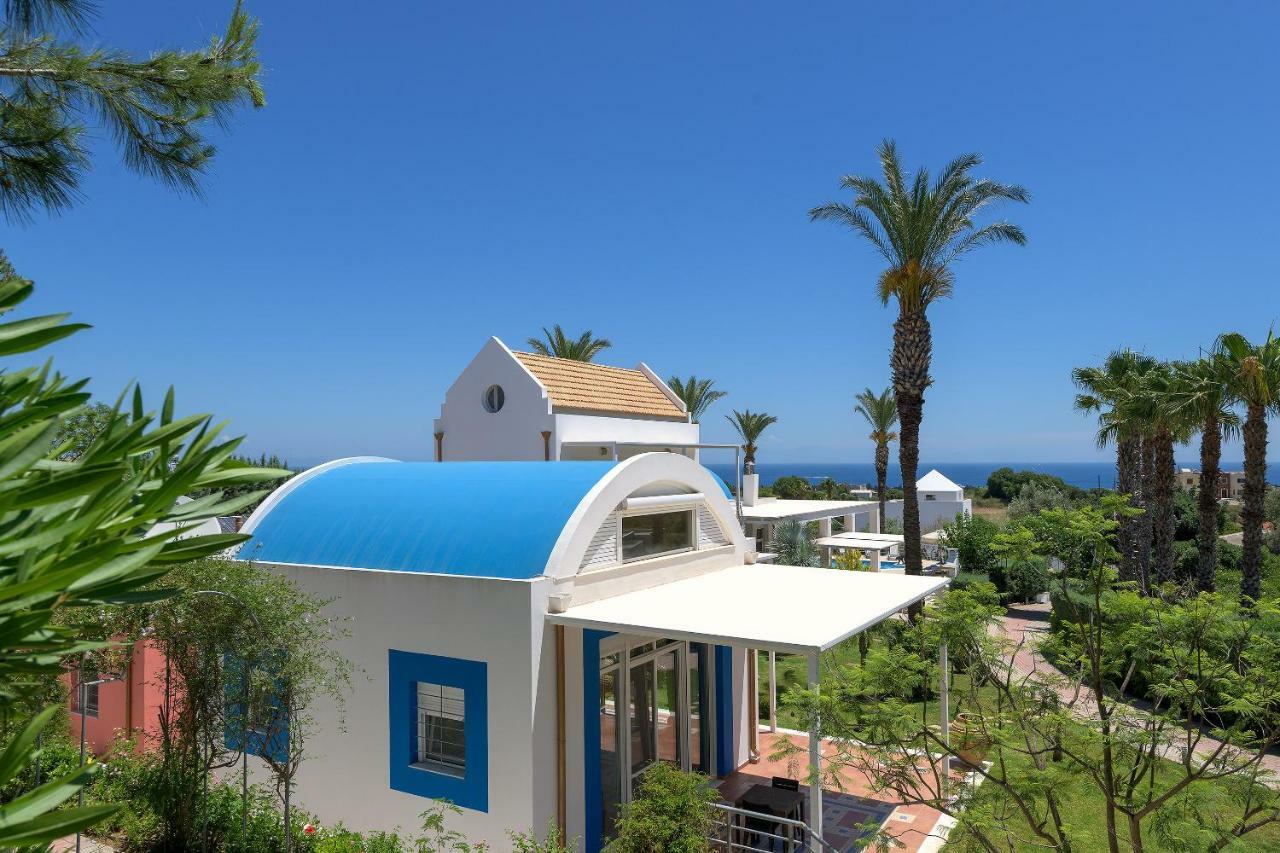 Grande Dame Villa Of Rhodes Asgourou Extérieur photo