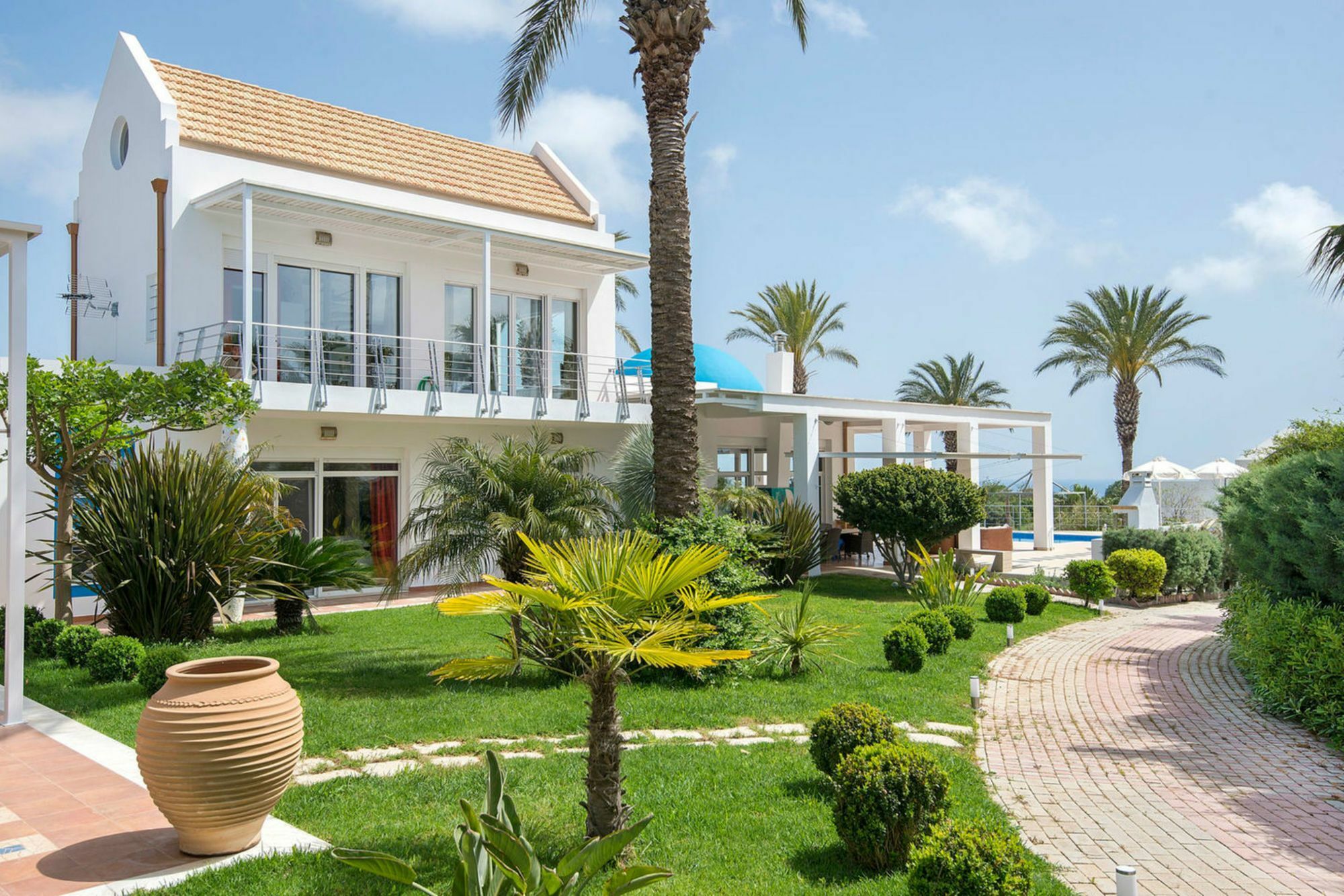 Grande Dame Villa Of Rhodes Asgourou Extérieur photo