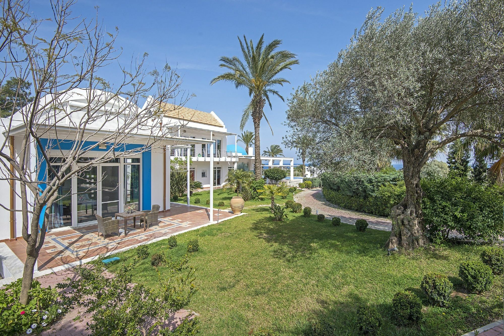 Grande Dame Villa Of Rhodes Asgourou Extérieur photo
