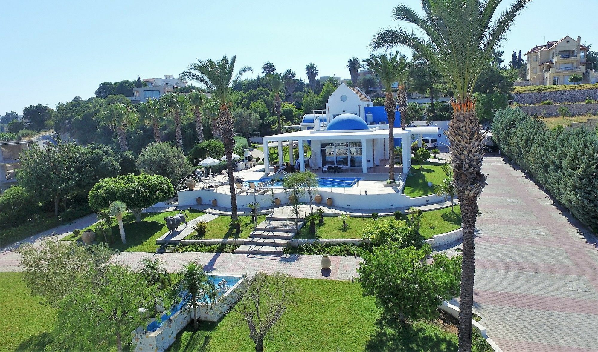 Grande Dame Villa Of Rhodes Asgourou Extérieur photo